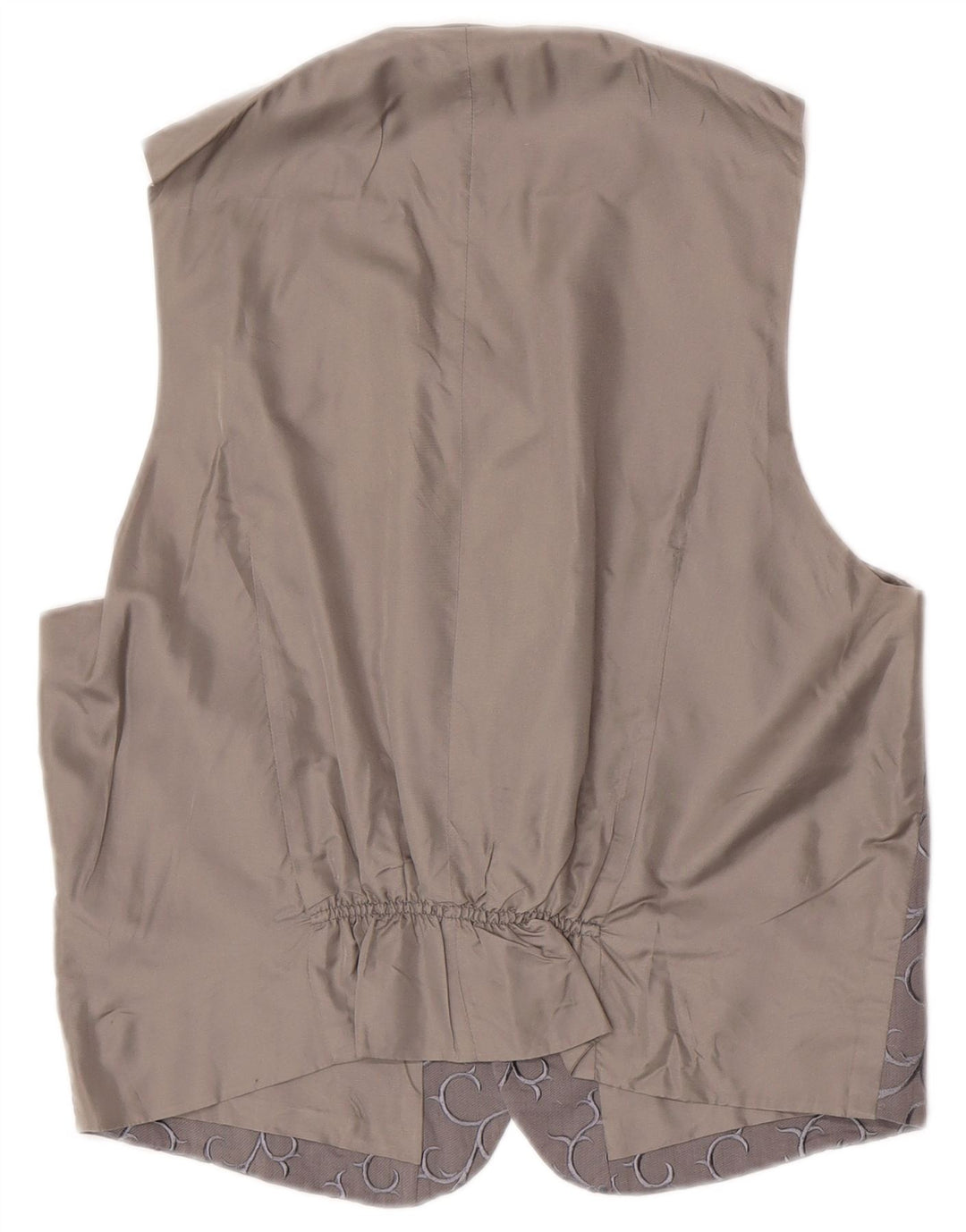 Vintage vest til mænd Medium Grå Paisley