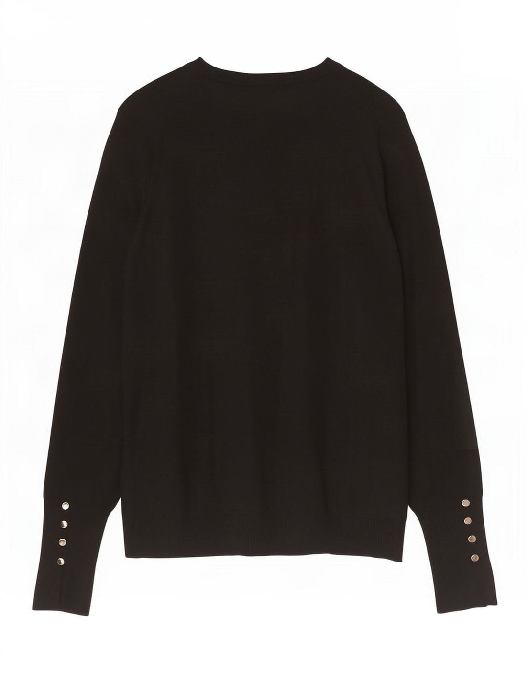 Zara Dame Boat Neck Jumper Sweater UK 14 Large Black