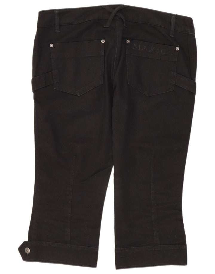 Max & Co. Bermuda-shorts til kvinder UK 14 Large W36 Black