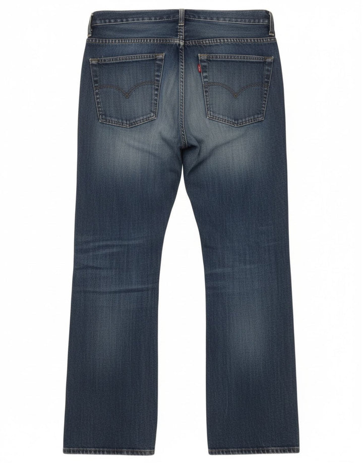 Levi's Dame 507 Bootcut Jeans W34 L34 Blå