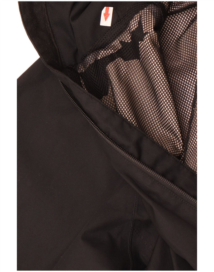 The North Face Regnjakke med hætte til mænd UK 36 Lille sort polyester