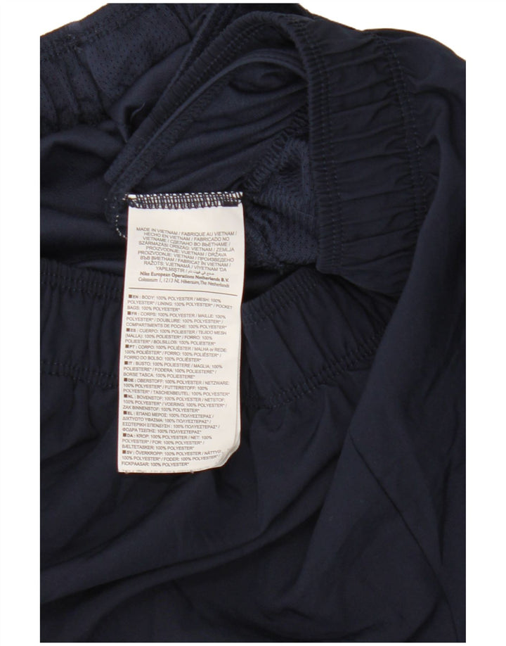 Nike herre Dri Fit sportsshorts XL marineblå polyester