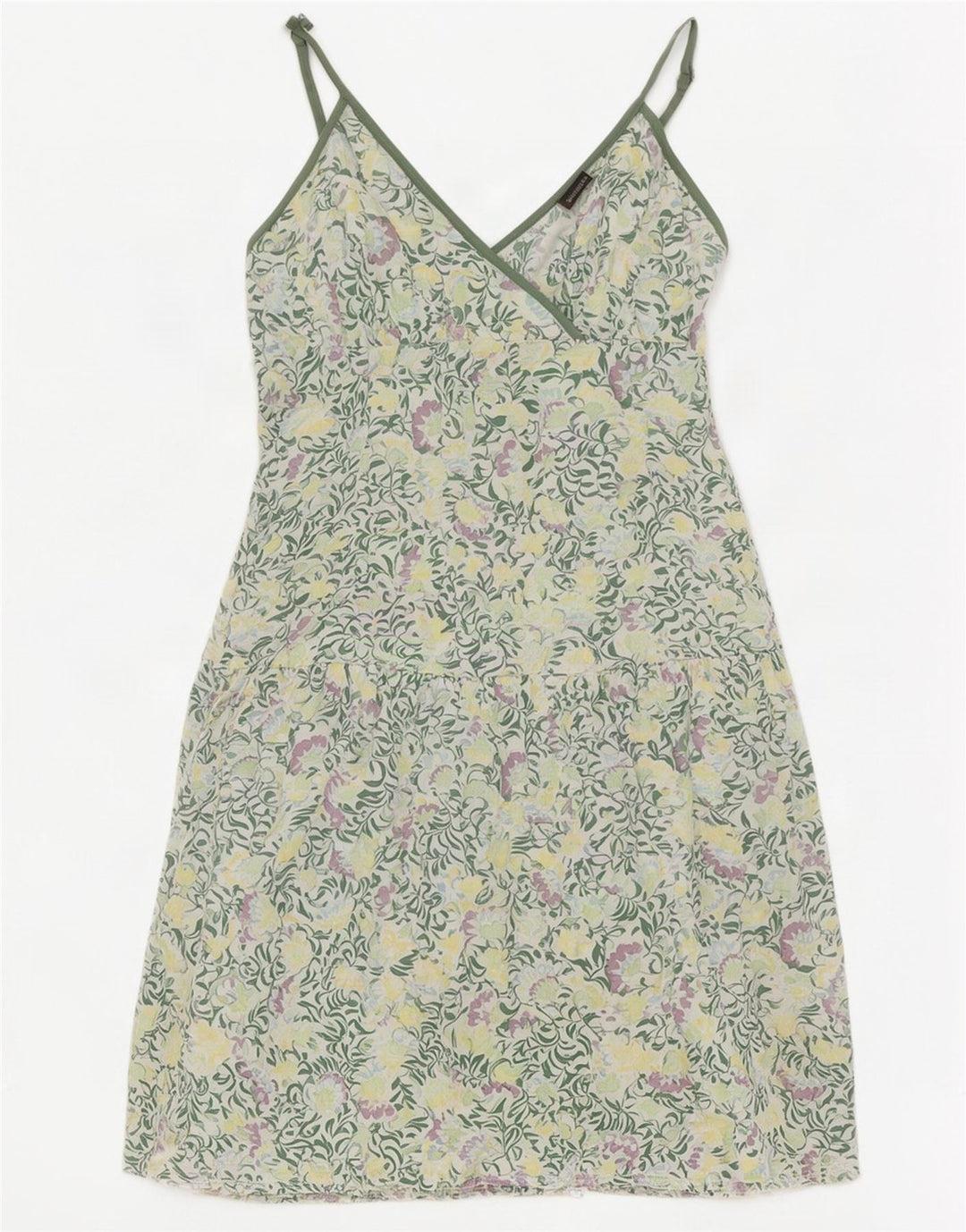 Fat Face Dame Sundress UK 8 Small Green Floral