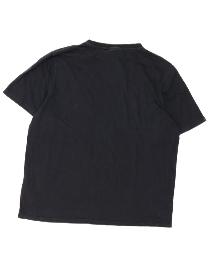 FILA Dame T-Shirt Top Stor Sort Bomuld