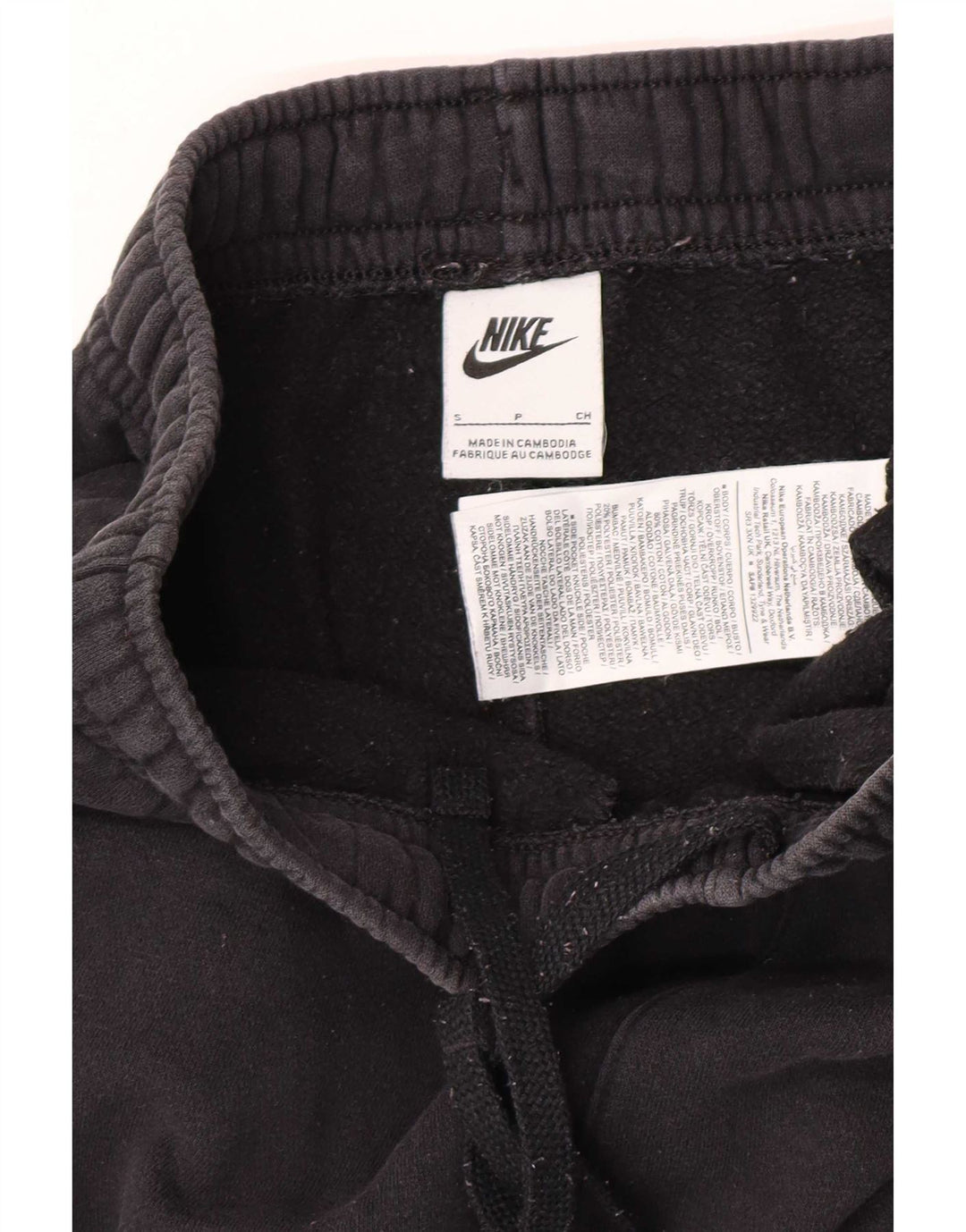 Nike Herre Cargo træningsdragt Bukser Joggers Lille sort bomuld