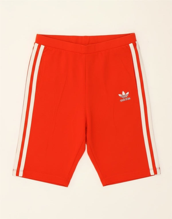 Adidas sportsshorts til kvinder UK 6 XS rød bomuld