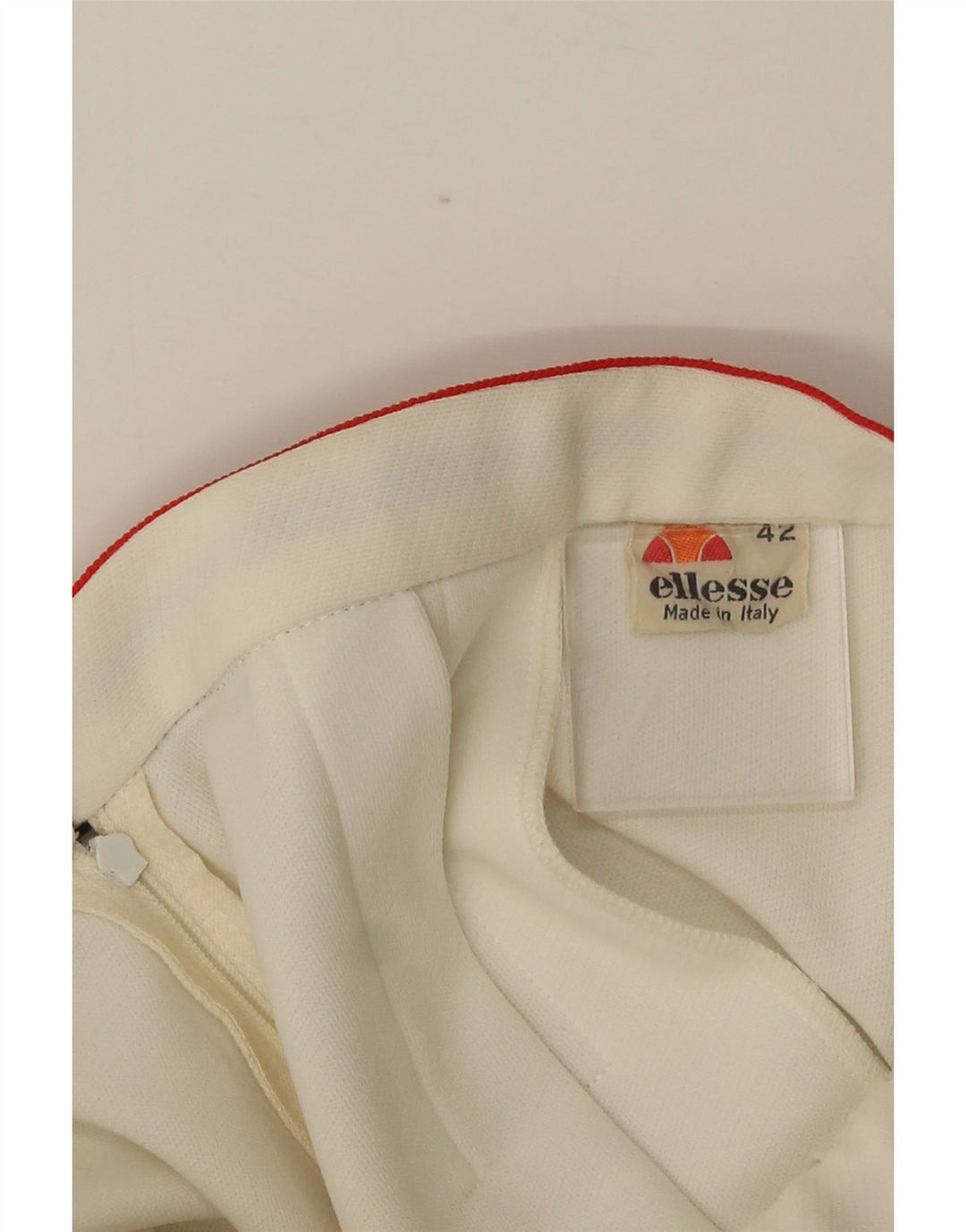 ELLESSE Tennisnederdel til kvinder IT 42 Medium White Colourblock