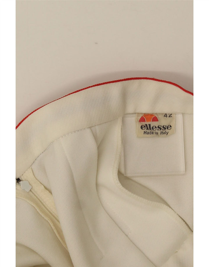 ELLESSE Tennisnederdel til kvinder IT 42 Medium White Colourblock