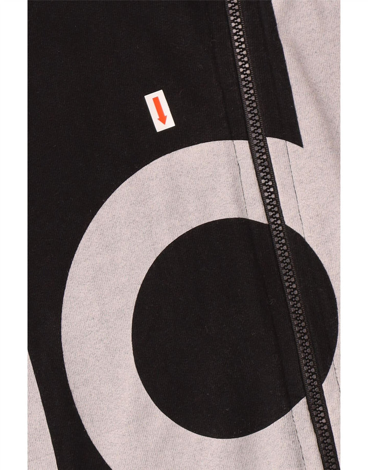 Adidas Herre grafisk træningsdragt Top jakke Lille sort Colourblock Bomuld