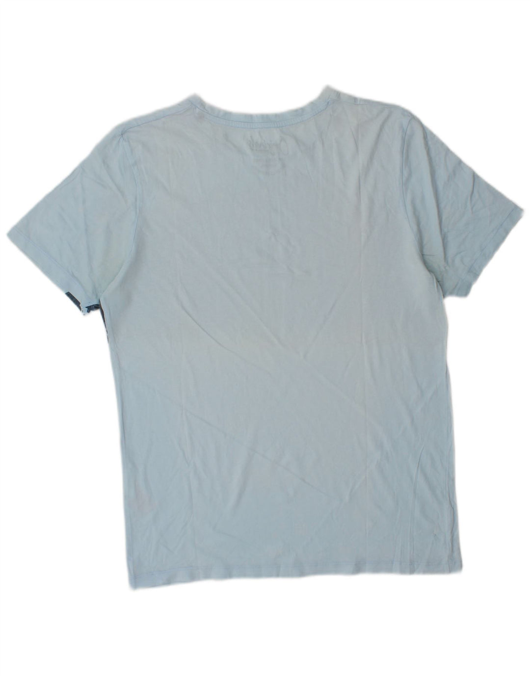 JACK & JONES Herre T-Shirt Top Stor Blå Colourblock Bomuld