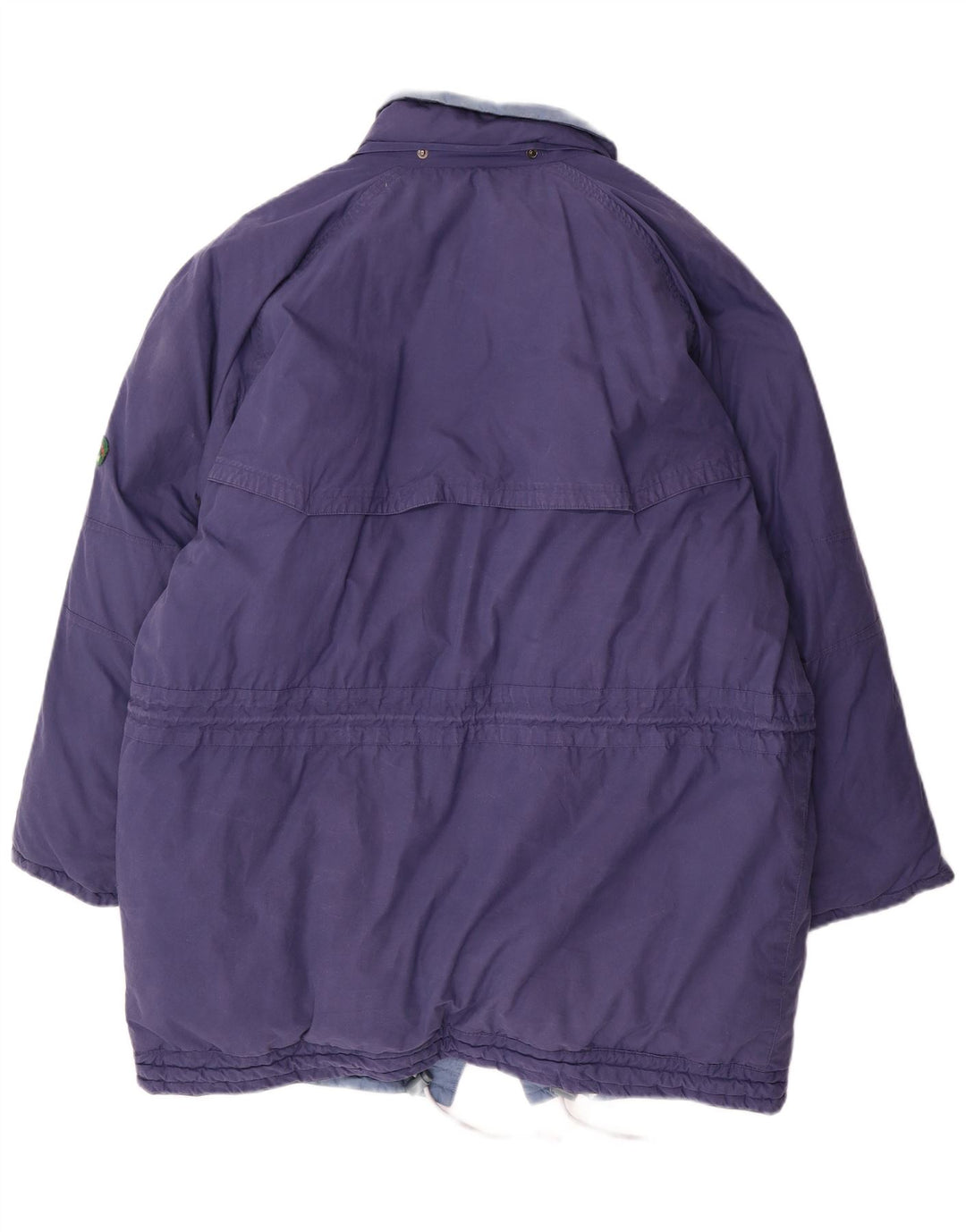 DIADORA Herre Loose Fit Vendbar polstret jakke UK 38 Medium Blue Cotton