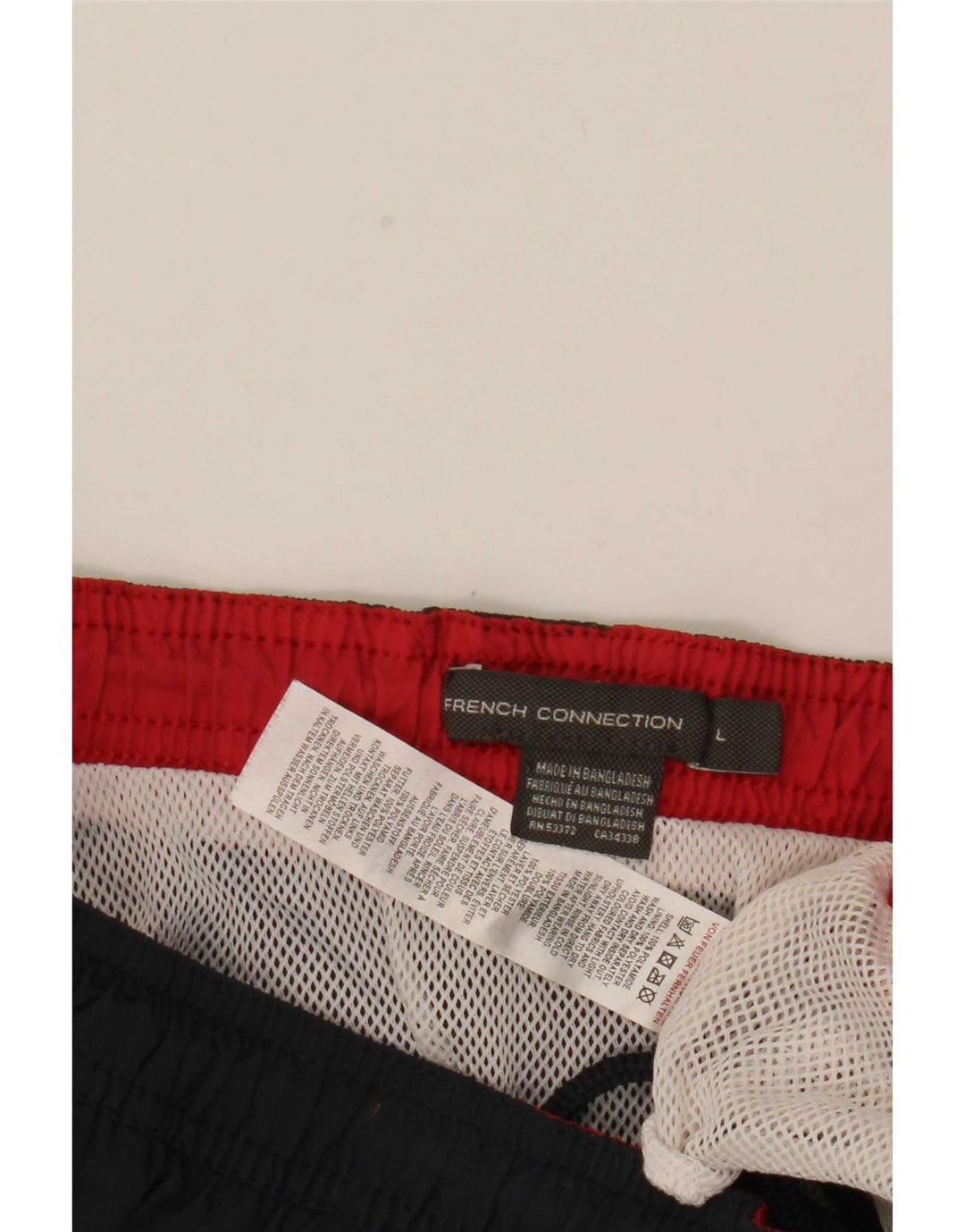 French Connection Badeshorts til mænd store marineblå polyamid