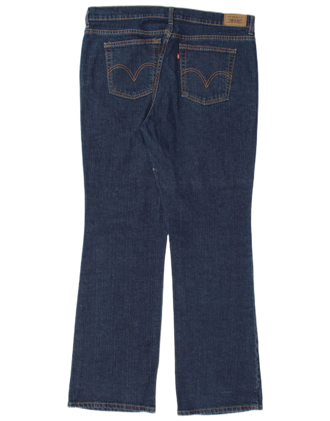 Levi's Dame 515 Bootcut Jeans US 14 XL W36 L32 Blå Bomuld