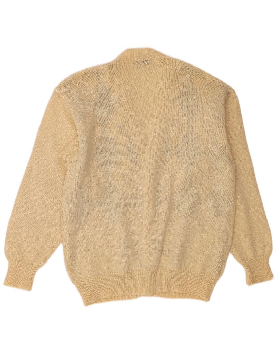 Hemmond Herre Cardigan Sweater Stor Beige Argyle/Diamond Virgin Wool