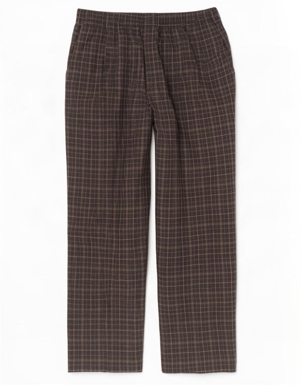 Marks & Spencer Kvinder Højtaljede Casual Bukser UK 18 XL W34 L27 Sort