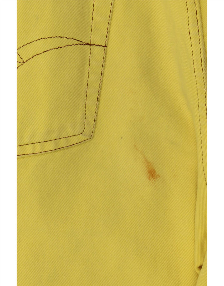 REPLAY Mens Denim Bermuda Shorts W34 Large Yellow Cotton Vintage Replay and Second-Hand Replay from Messina Hembry 