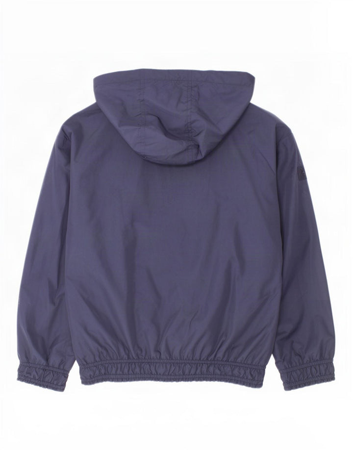 Tommy Hilfiger Boys Hooded Bomber Jacket 7-8 år Navy Blue Polyester