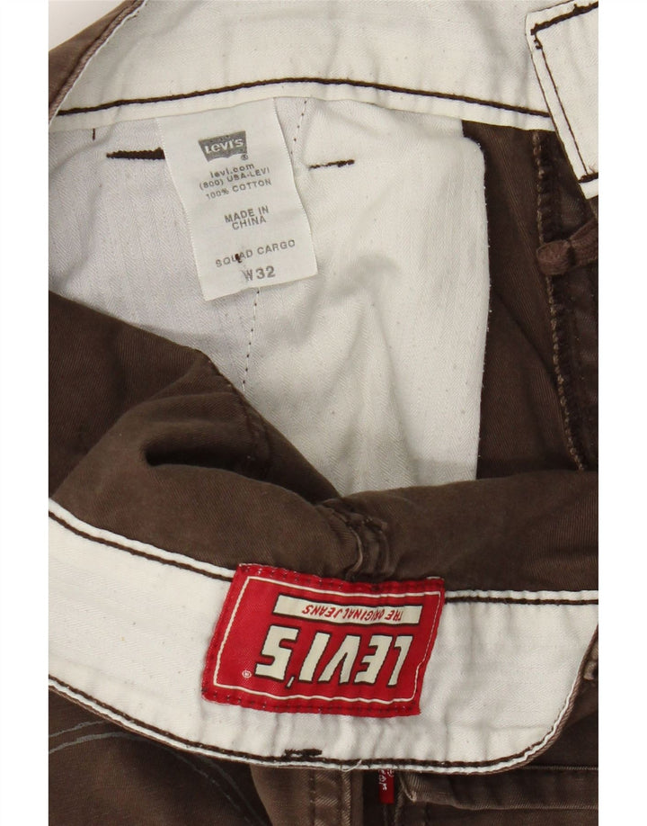 Levi's Herre Cargo Shorts W32 Medium Brun Bomuld