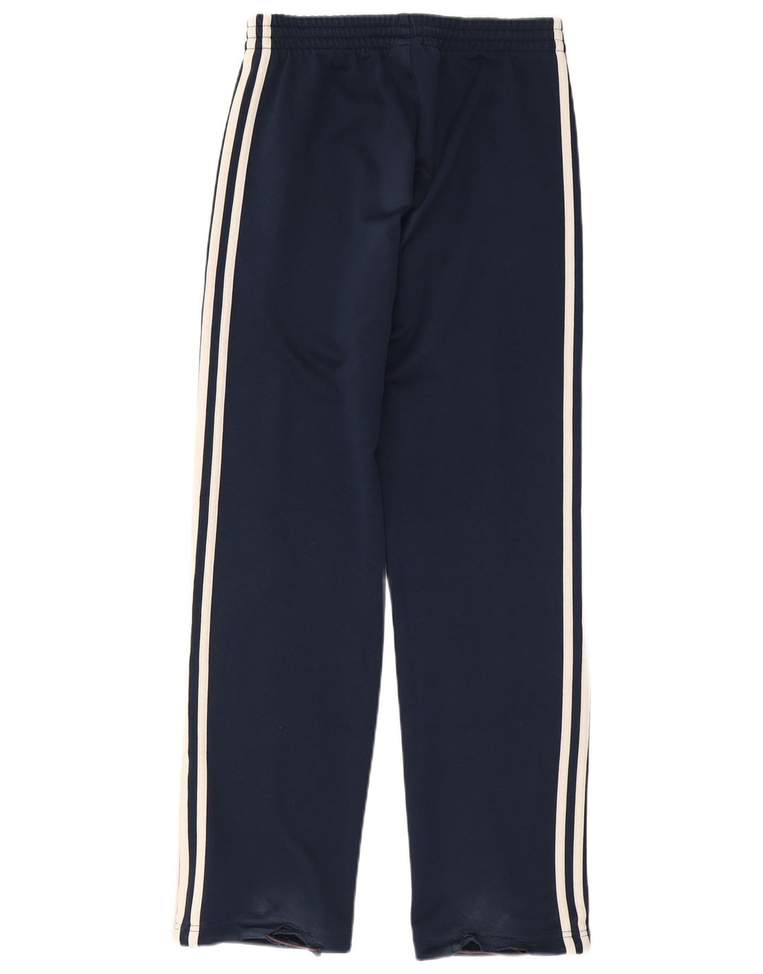 Adidas fuld træningsdragt til mænd UK 36/38 Small Navy Blue Colourblock Polyester