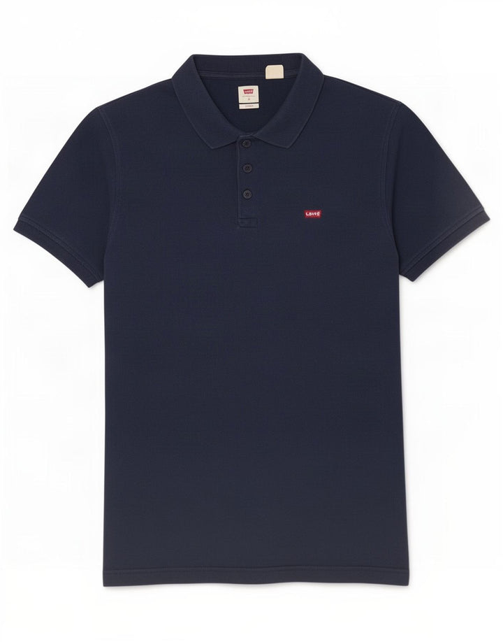 Levi's Standard poloshirt til mænd Medium marineblå bomuld