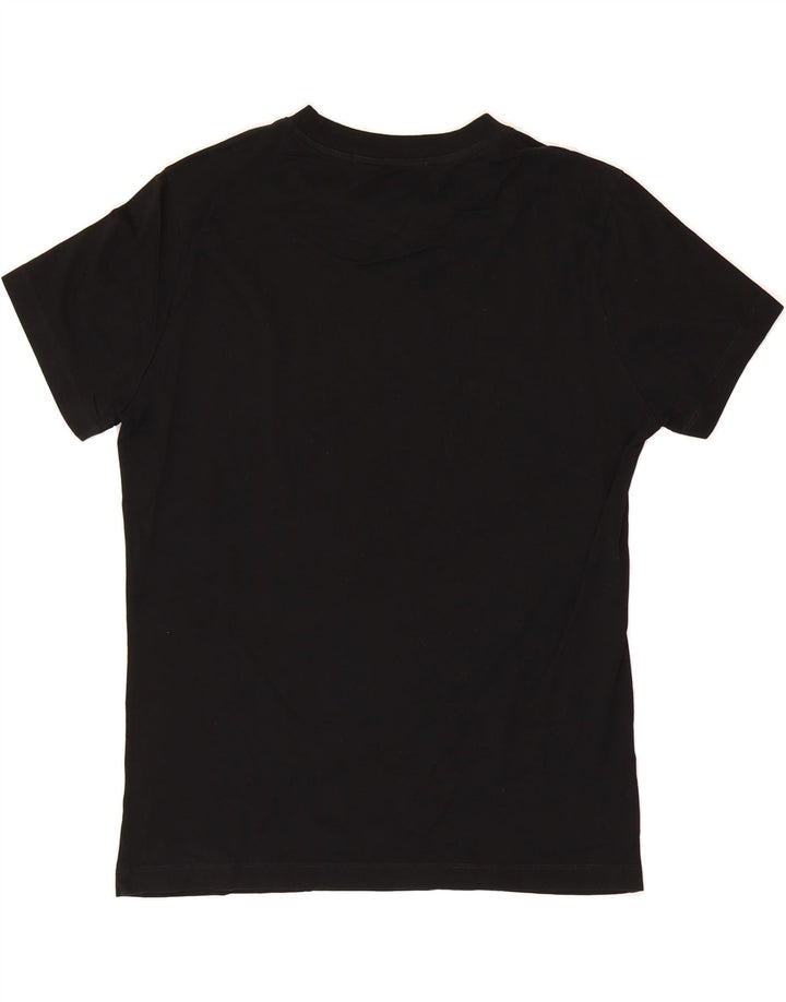 CALVIN KLEIN JEANS Mens Graphic T-Shirt Top Large Black Vintage Calvin Klein Jeans and Second-Hand Calvin Klein Jeans from Messina Hembry 