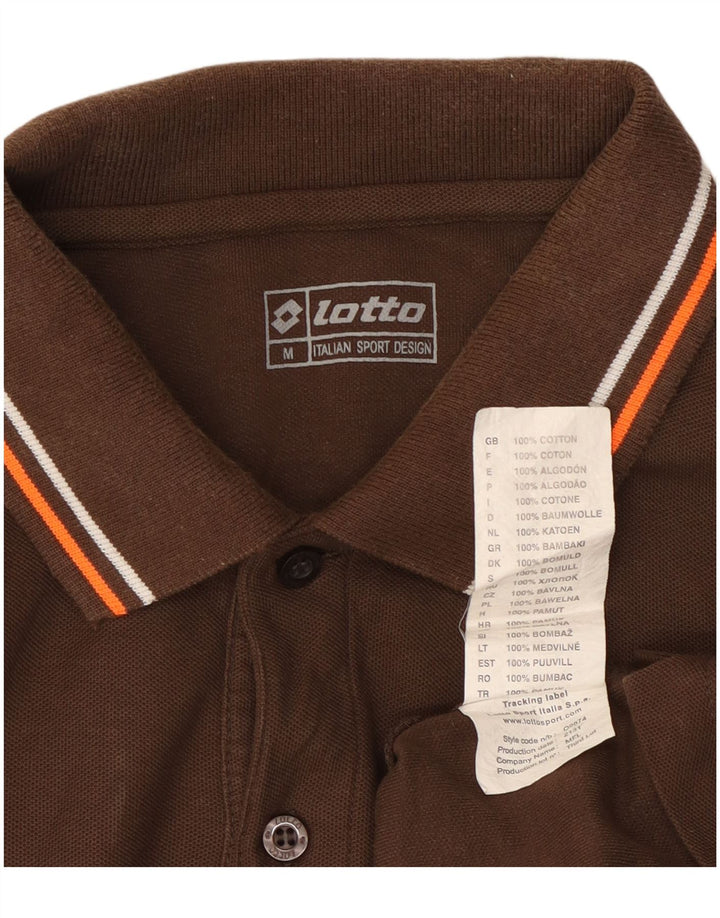 Lotto Herre Polo Shirt Medium Brun