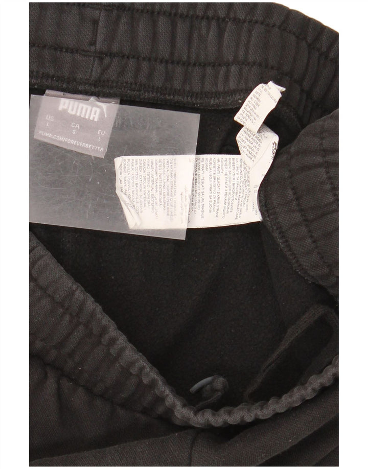 Puma Herre Sportshorts Stor Sort Bomuld