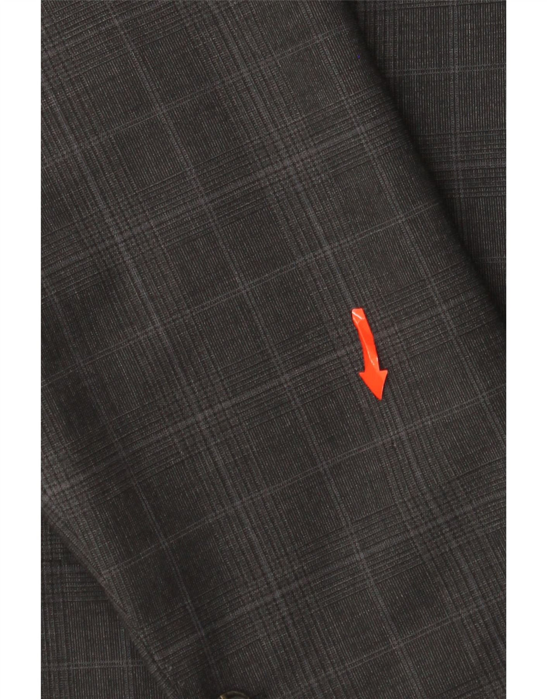 Hugo Boss Herre 2-knaps blazerjakke EU 56 3XL Grå ternet uld