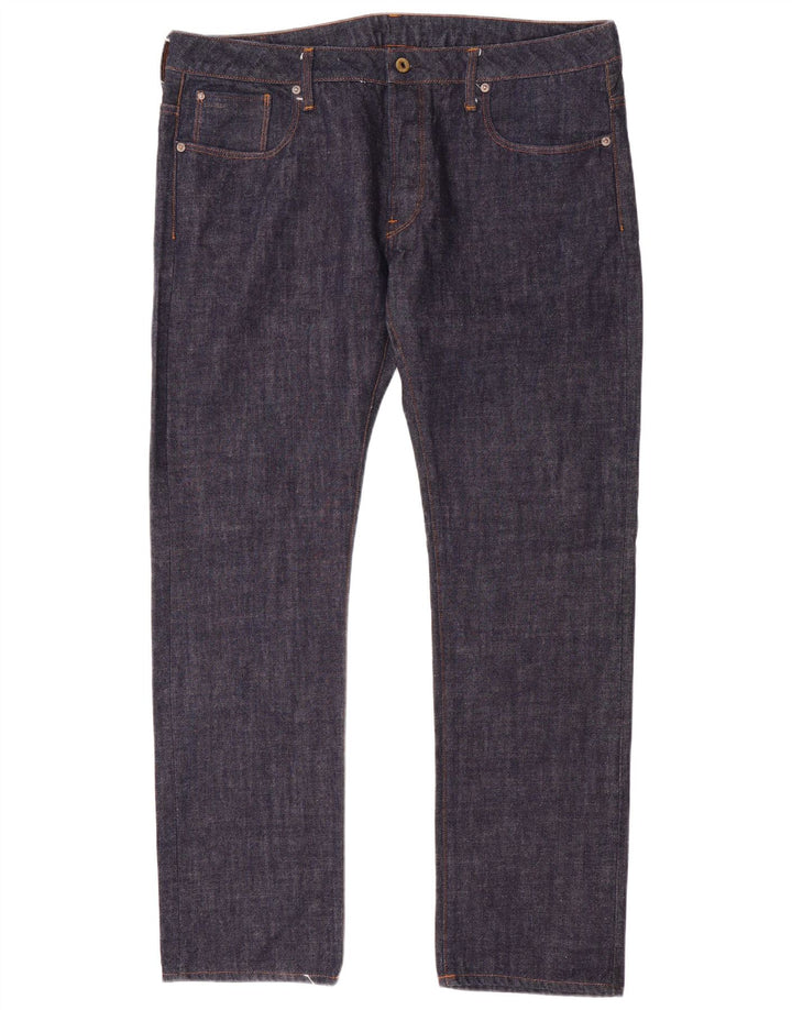 G-STAR Herre 3301 Straight Jeans W40 L34 Marineblå Bomuld