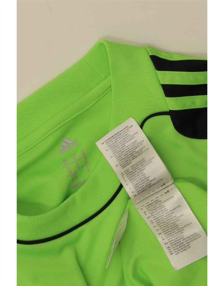 Adidas Herre Climacool Top Langærmet Medium Grøn Colourblock Polyester