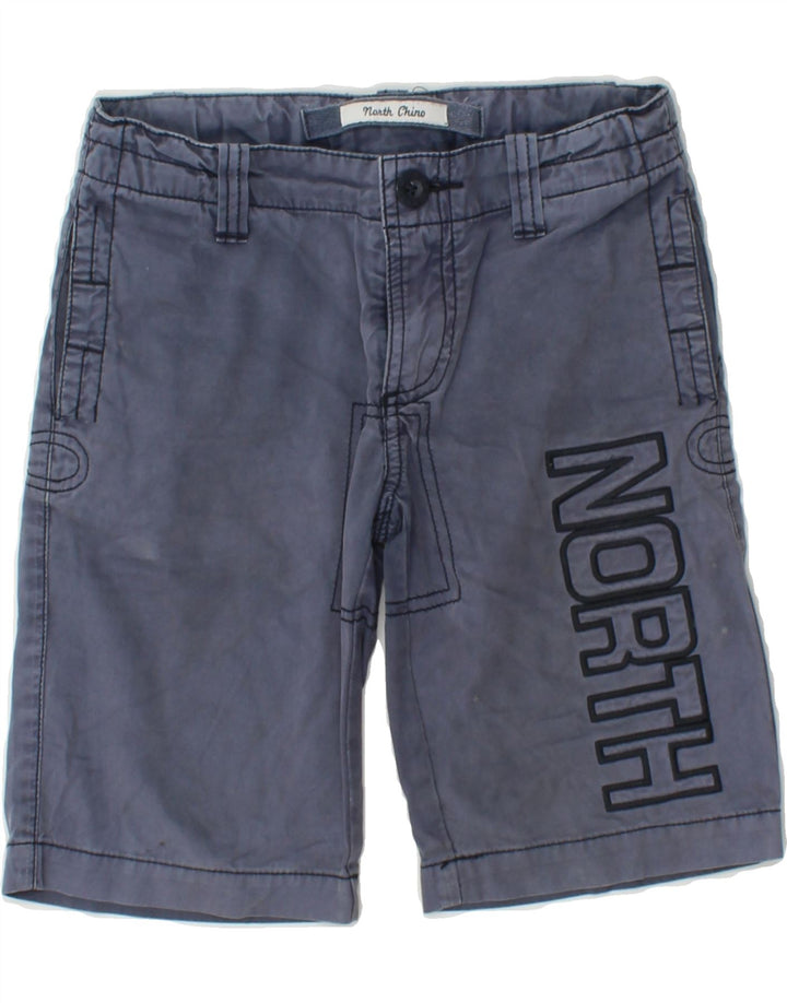 NORTH SAILS Boys Graphic Chino Shorts 5-6 Years W22  Blue Cotton Vintage North Sails and Second-Hand North Sails from Messina Hembry 