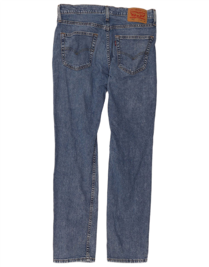 Levi's Herre 511 Slim Jeans W32 L32 Blå Bomuld