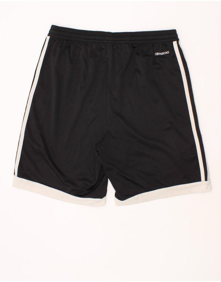 ADIDAS Boys Climacool Sport Shorts 13-14 Years Black Polyester Vintage Adidas and Second-Hand Adidas from Messina Hembry 