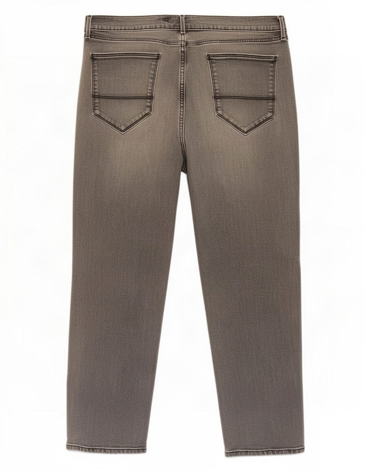 Marks & Spencer Straight Jeans til mænd W42 L29 Grå bomuld