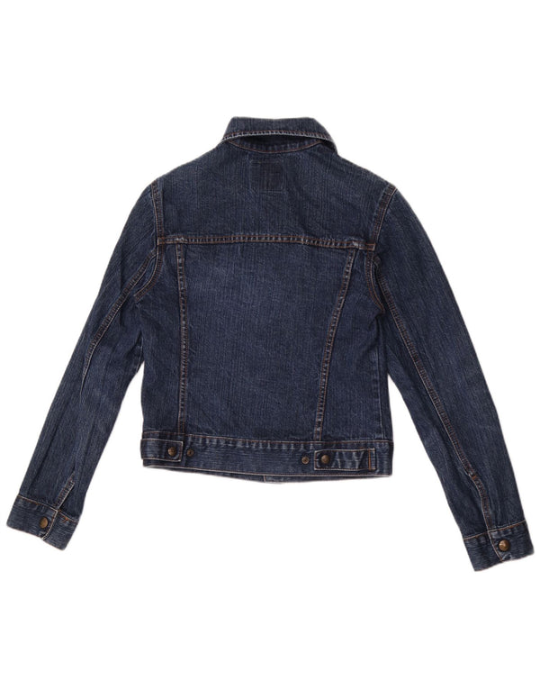Zu Elements Dame Crop Denimjakke IT 40 Lille Blå Bomuld