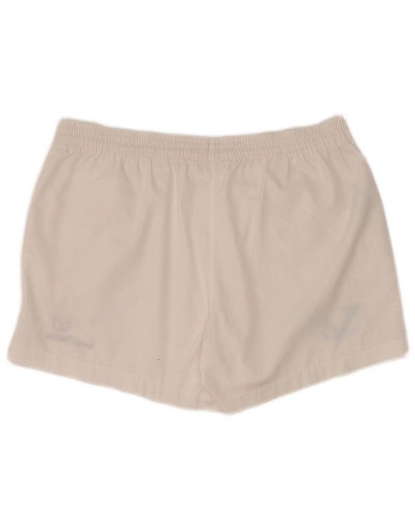 Sergio Tacchini Herre grafiske sportsshorts IT 52 Large White Polyester