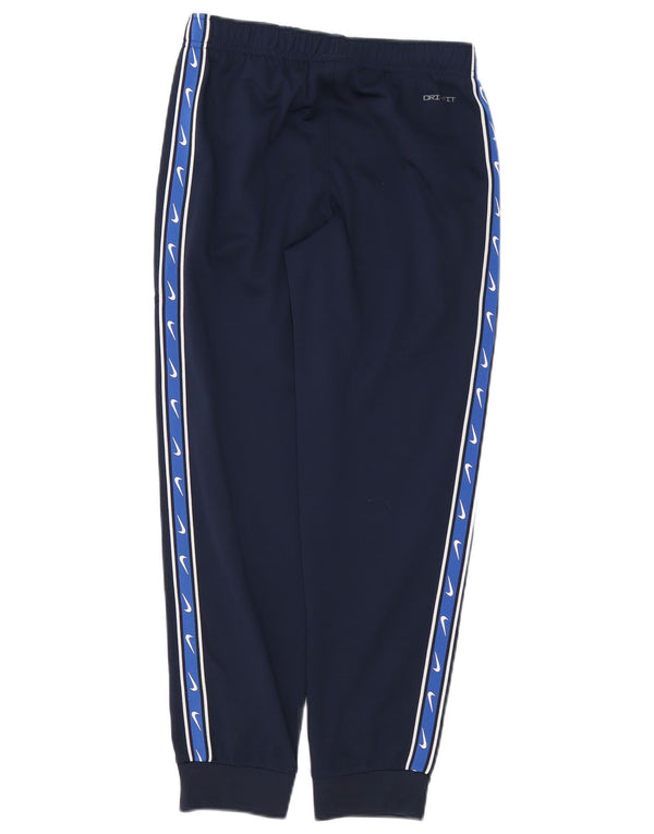 Nike Boys Dri Fit træningsdragt Bukser Joggers 12-13 år Large Marineblå