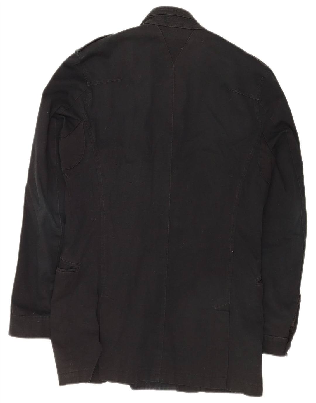 Reiss Herre Military Jacket UK 36 Small Black Bomuld