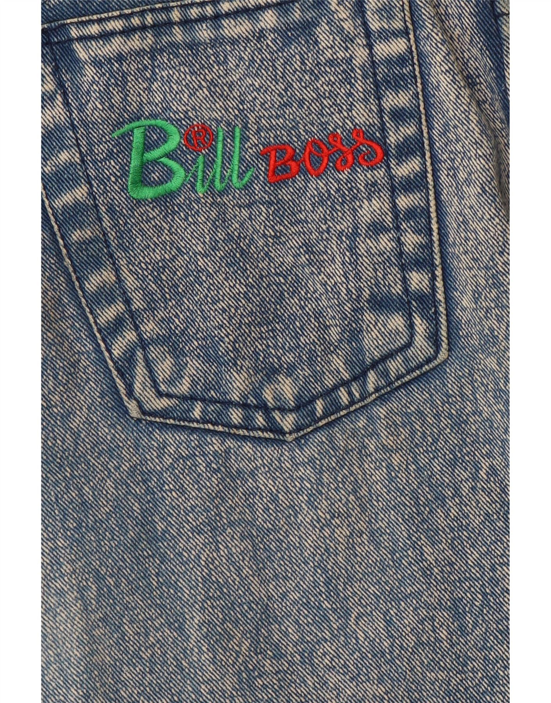Vintage lige jeans til kvinder W28 L28 Blå