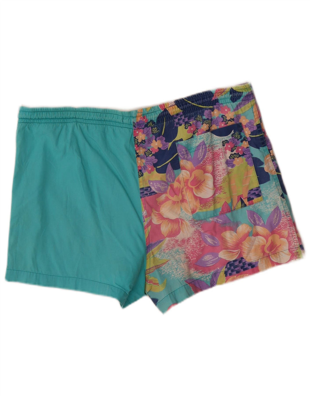 Benetton Badeshorts til mænd Medium turkis blomster