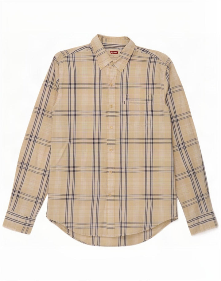 Levi's Herreskjorte Medium Gul Plaid