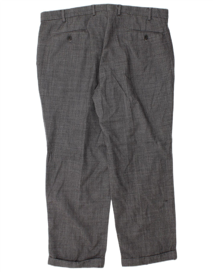 CHAPS Herre Pegged Suit Bukser W38 L29 Grå Uld