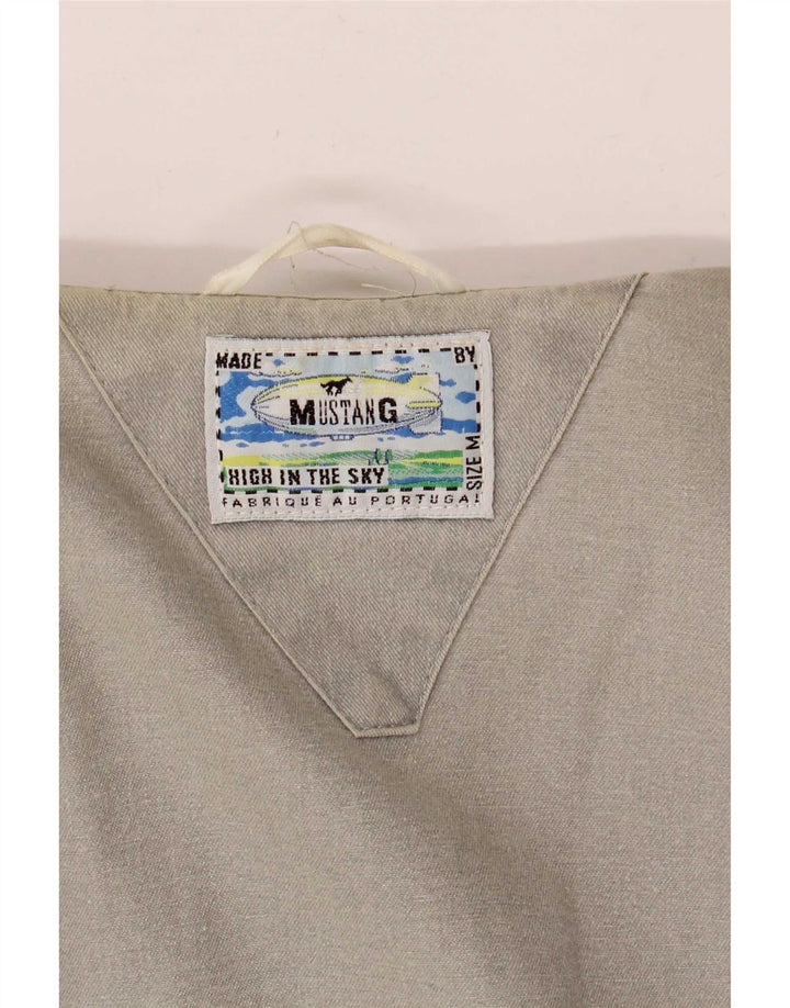 Mustang Herre denimjakke UK 38 Medium Grå