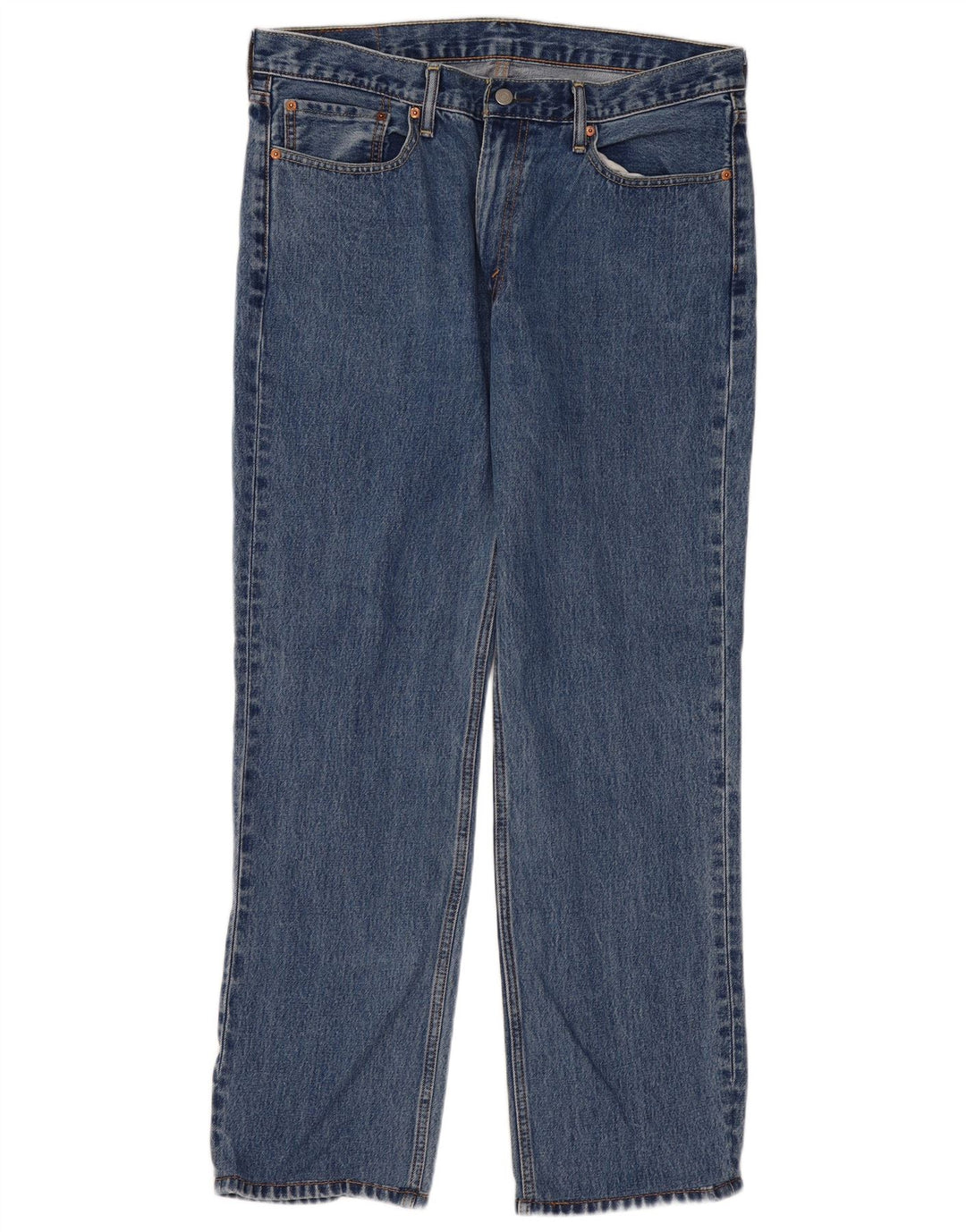 Levi's Herre 514 lige jeans W36 L34 blå bomuld