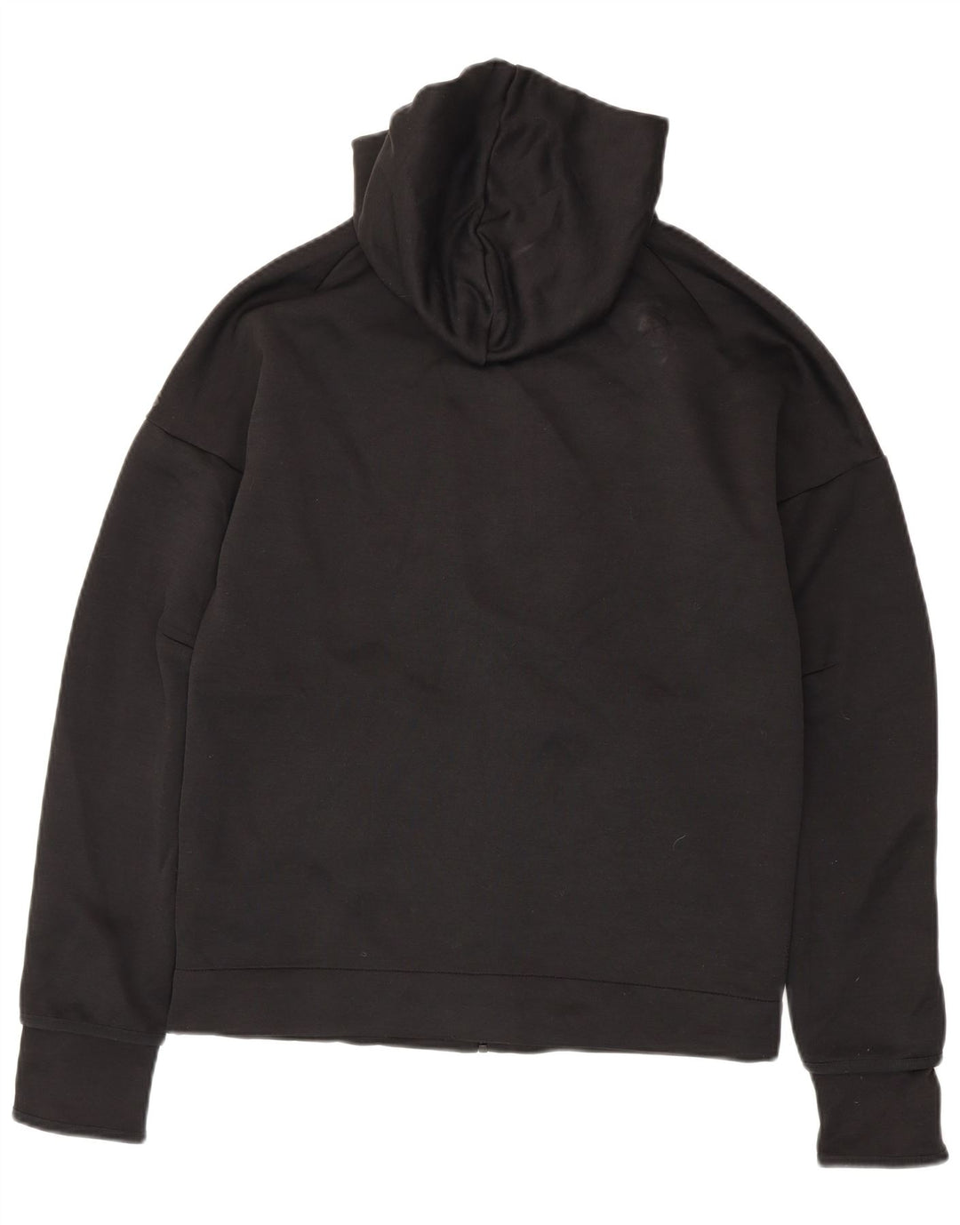 Adidas Hættetrøje med lynlås til mænd mellem sort polyester