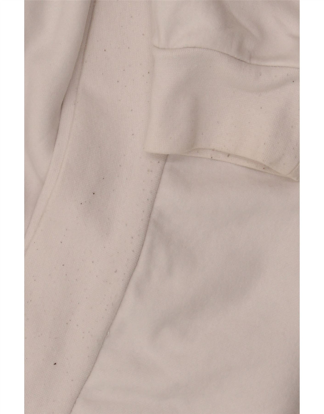 KAPPA Grafisk hættetrøje til mænd, stor hvid bomuld