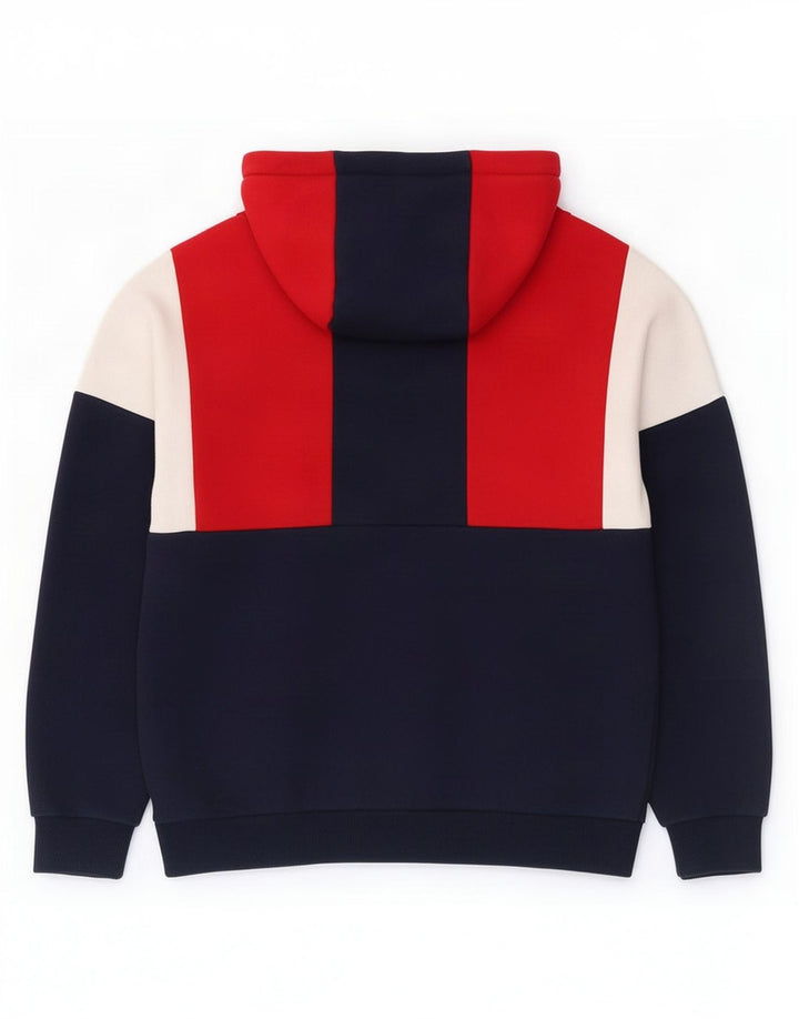 Fila Herre hættetrøje Jumper Medium Flerfarvet Colourblock Bomuld