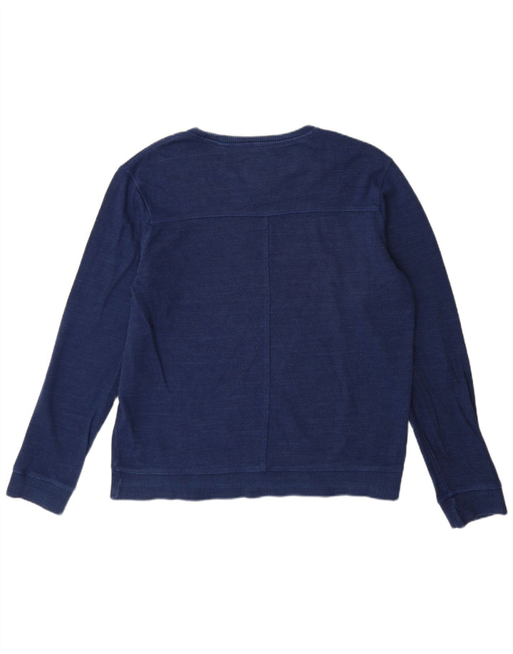 Fat Face Herre sweatshirt Jumper Medium Marineblå Bomuld