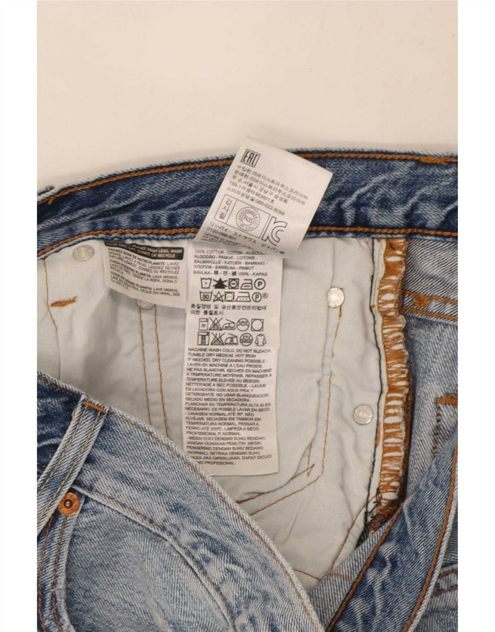 Levi's Womens 501 denimshorts W32 Medium Blue Bomuld