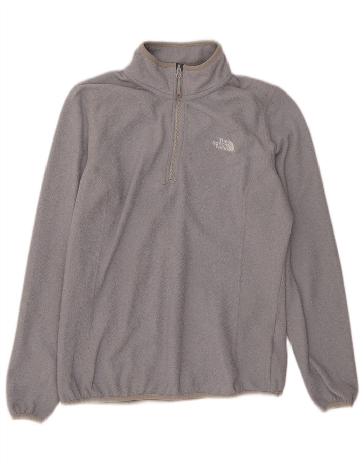 The North Face Dame Fleece Jumper med lynlås DK 14 Stor Grå Polyester